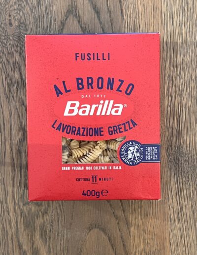 Barilla Al Bronzo Lavorazione Grezza